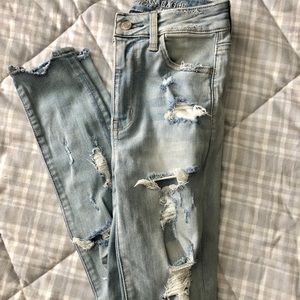 American Eagle Super High Rise Jegging